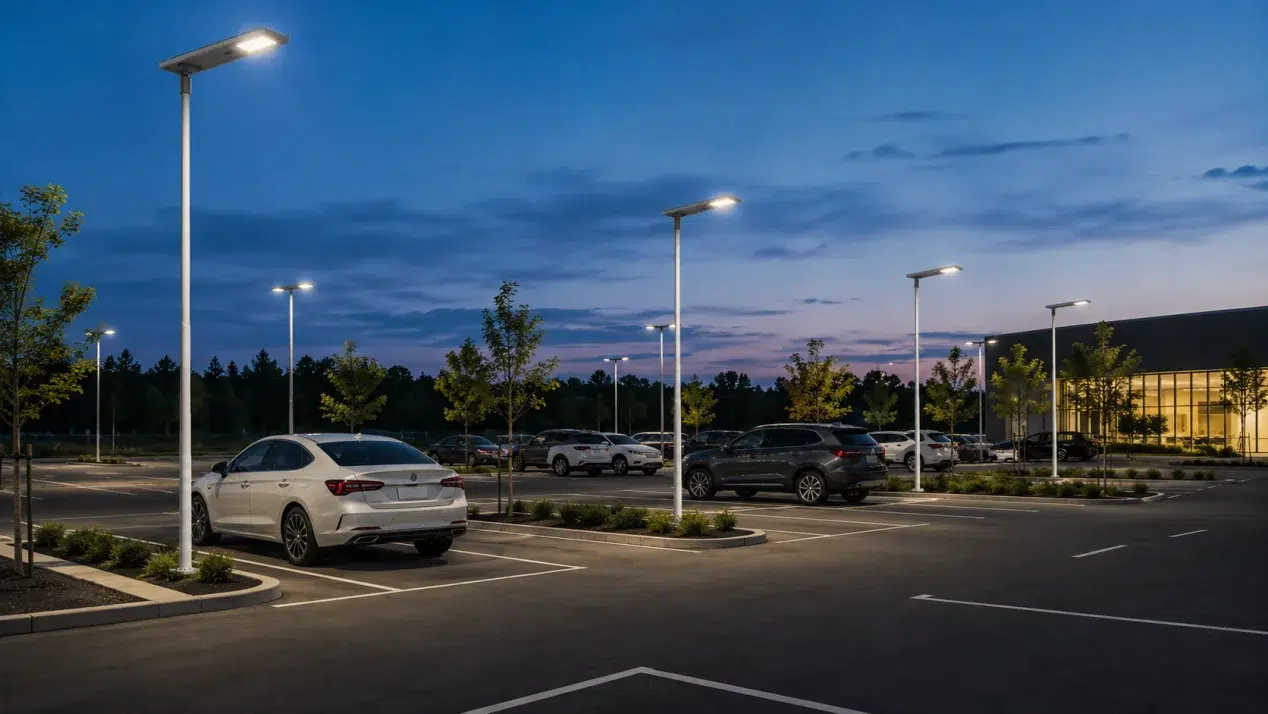 Solar Street Light for Parking Lot Projects